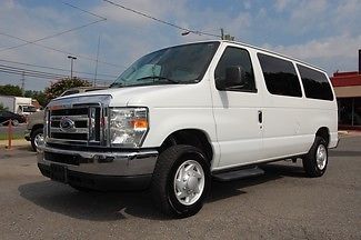 Very nice ford 12 passenger van, with running boards &amp; rear park aid..unit 8517t