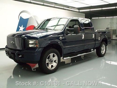 2005 ford f-250 harley-davidson diesel 4x4 sunroof 76k texas direct auto