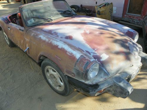 79 triumph spitfire,rebuilt engine - carb,overdrive trans