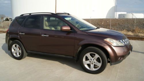 2004 nissan murano sl sport utility 4-door 3.5l - never in accident