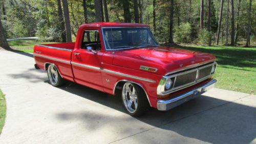 1970 ford f100 ranger xlt short bed pickup show truck restomod magazine featured