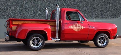 Sell Used 1979 Dodge Lil Red Express Truck In Houston Texas United