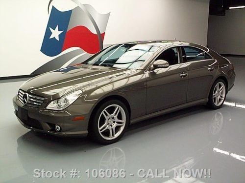 2007 mercedes-benz cls550 p2 sunroof nav xenons 62k mi texas direct auto