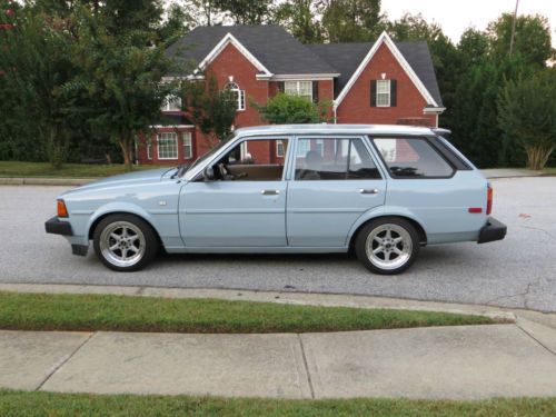 1983 toyota corolla wagon, lowered, rims, mikuni&#039;s, cam,  sharp car,  no reserve