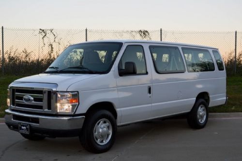 2012 ford econoline xlt, 1 ton, 15 pass, 1 owner, carfax cert!