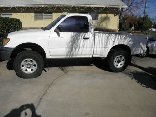 1999 toyota tacoma dlx standard cab 2.7 4cyl 5 spd 4x4 ac 93k arb air locker