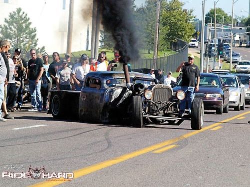 1952 chevy rat rod, cummins diesel, air ride,