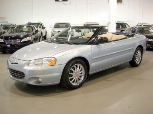 2002 sebring limited convertible carfax certified gorgeous one florida owner