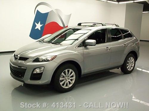 2012 mazda cx-7 i sport sunroof rearcam roof rack 53k! texas direct auto