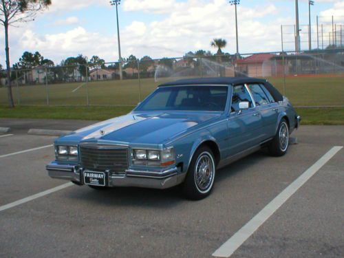 1985 cadillac seville base sedan 4-door 4.1l