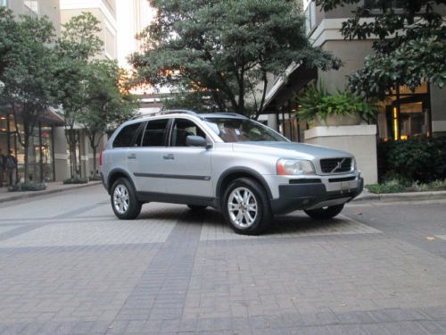 2004 volvo xc90 awd t6 suv fully serviced sunroof new michelins 3rd row captains