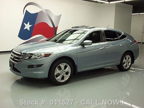 2010 honda accord crosstour ex-l sunroof leather 56k mi texas direct auto
