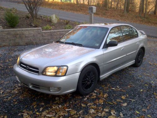 2001 subaru legacy gt, silver/grey, 179495mi, at, good condition