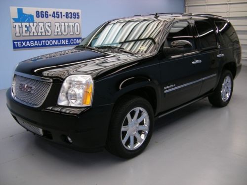 We finance!!!  2011 gmc yukon denali roof nav tv heated leather xm texas auto