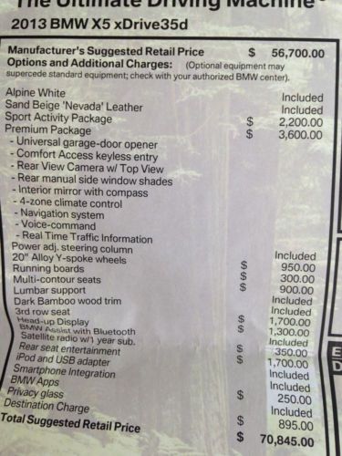 BMW 2013 X5 xDrive35d, US $57,500.00, image 21