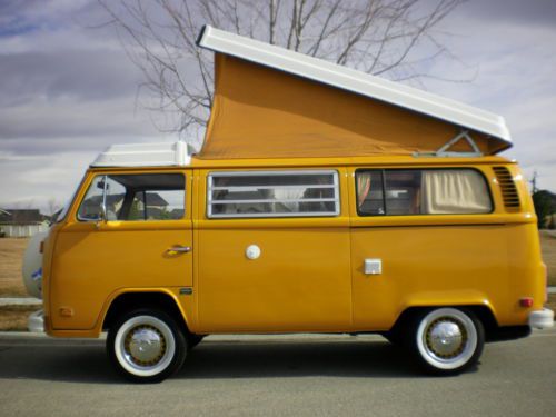 1976 vw westfallia pop top camper very nice must see