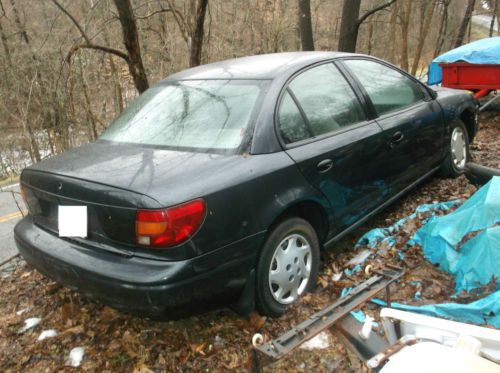 Used 2002 saturn sl1 4 door sedan - fair condition / black exterior