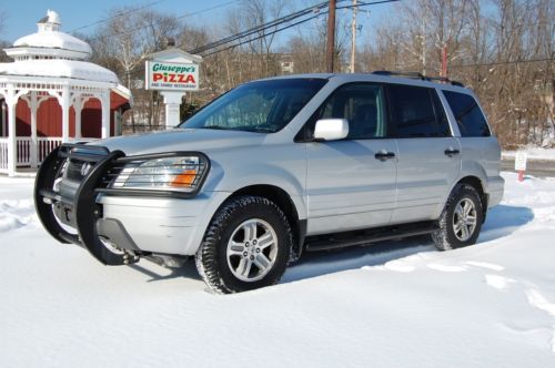 No reserve  loaded up 2003 honda pilot ex-l, dvd, navigation, 3.5 liter,  awd