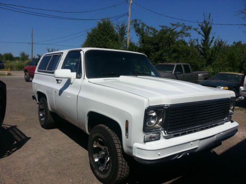 1974 gmc jimmy 4x4; restored custom, no rust