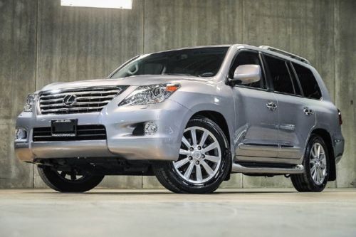 2011 lexus lx570! luxury pkg! rear ent! mark levinson! only 24k miles!