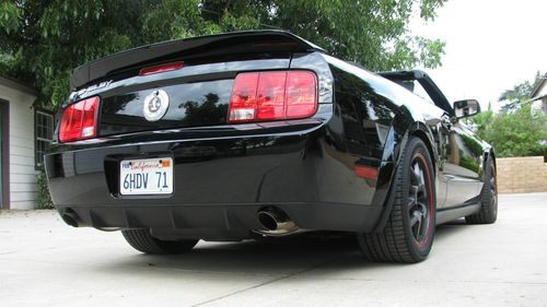 2009 ford mustang shelby gt500 convertible