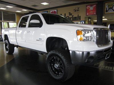 2009 gmc sierra 2500hd diesel 4x4 crew cab long bed navigation back up camera