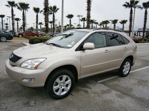 2007 lexus rx350 3.5l v6 awd leather moonroof luxury suv clean carfax l@@k