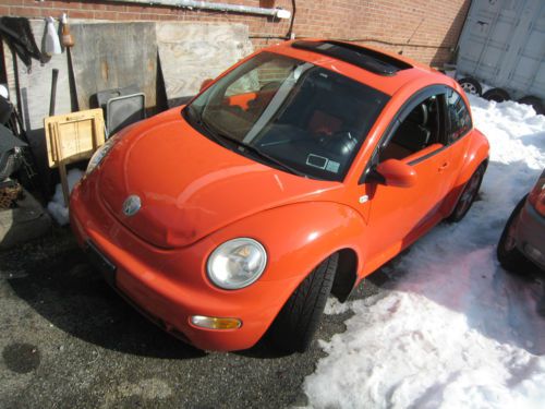 2002 volkswagen beetle gls hatchback 2-door 1.8l - leather - sunroof