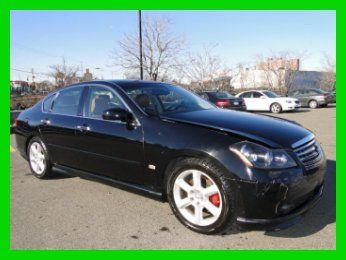 2006 infiniti m45 sport used 4.5l v8 rwd sedan premium repairable rebuilder