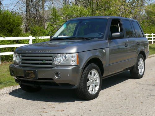 2007 land rover range rover hse sport utility 4-door 4.4l