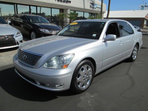 04 silver 4.3l v8 leather sunroof sedan