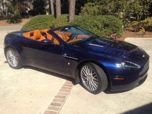 Aston martin v8 vantage convertible 2009 with ultra low miles