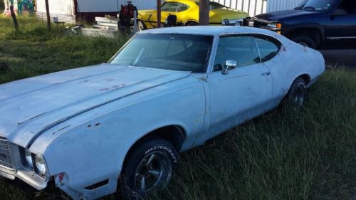 1970 oldsmobile holiday coupe 2 door muscle car  project parts