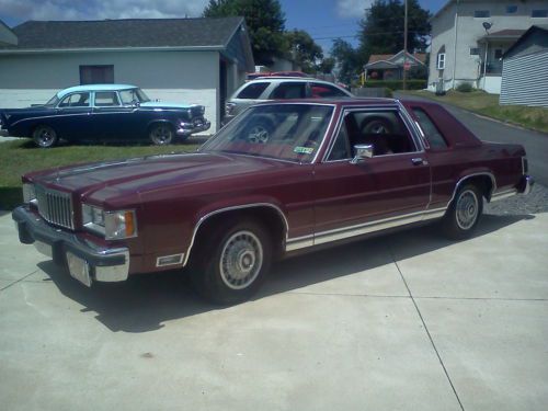 1987 mercury grand marquis ls 2-door 5.0l 1 owner 86,000 miles rebuilt trans htf