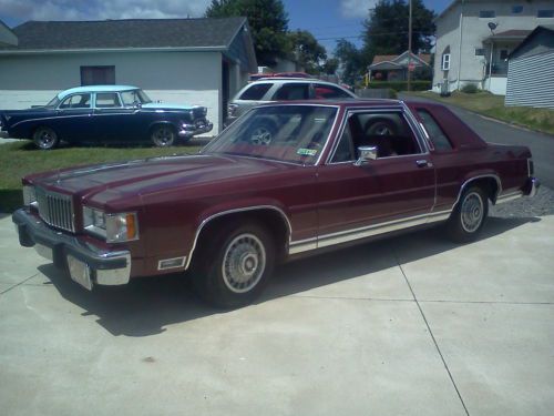 1987 mercury grand marquis ls 2-door 5.0l 1 owner 86,000 miles rebuilt trans htf