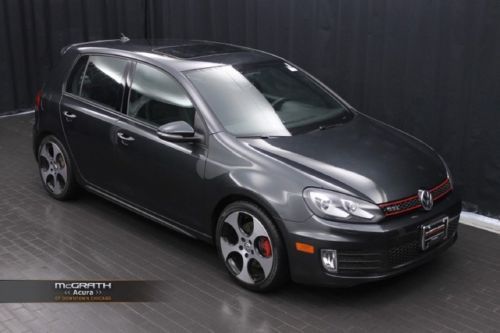 Carbon steel gray clean carfax navi roof loaded 20.l gti