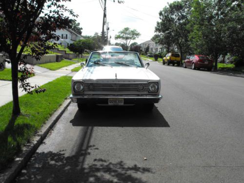 1966 plymouth belvedere ii convertible