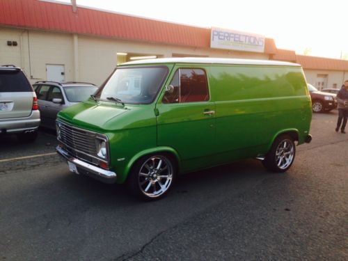 1978 custom chevy hot rod van