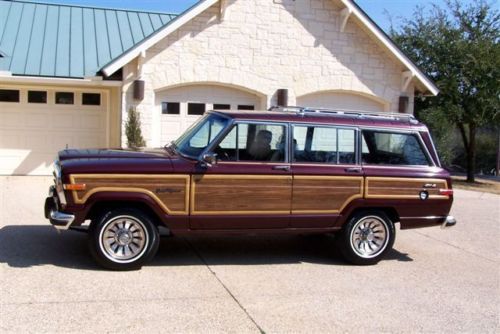 1987 jeep grand wagoneer: 77990 original miles atlanta, ga -excellent example