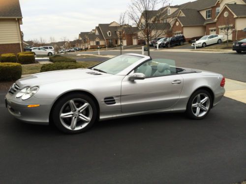 2005 mercedes-benz sl500 base convertible 2-door 5.0l