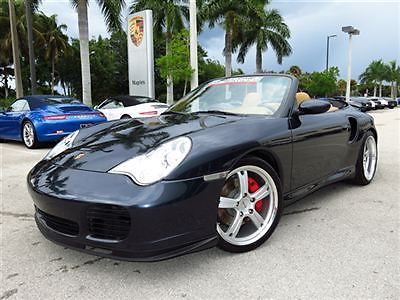 2004 porsche 911 turbo cabriolet, low miles, florida car