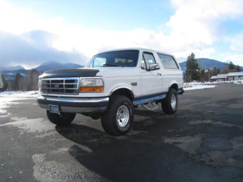 1993 ford bronco xlt