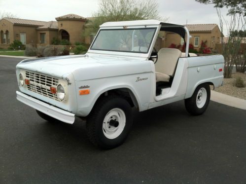 1971 ford bronco uncut roadster 28,000 original miles