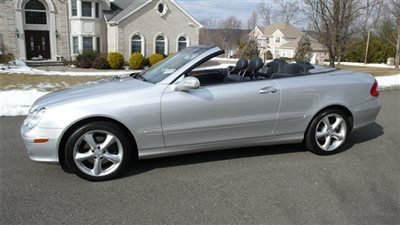 2005 mercedes clk320 convertible one owner all service records