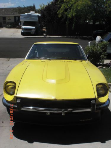 1970 datsun 240z. 4 speed standard trans. 1700 miles on original rebuilt engine