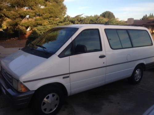 997 ford aerostar xl extended van rare electronic all wheel drive