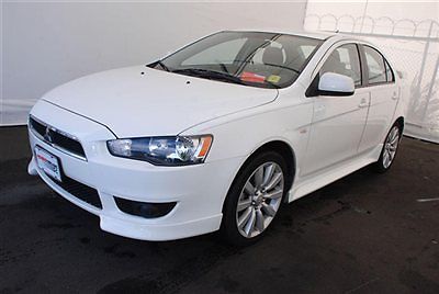 4dr sdn man gts fwd sedan manual gasoline 2.4l dohc mivec i4 wicked white metall