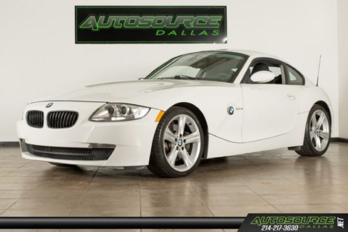 2006 bmw z4 3.0si coupe white clean carfax