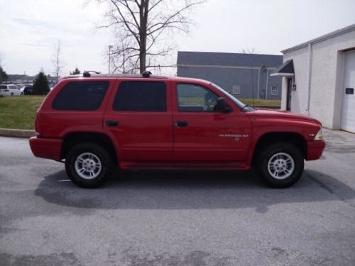 2001 dodge durango cheap, burgundy, clean