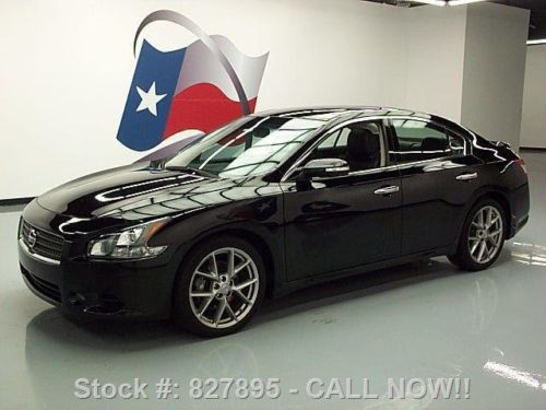 2011 nissan maxima 3.5 sv sport htd leather sunroof 20k texas direct auto
